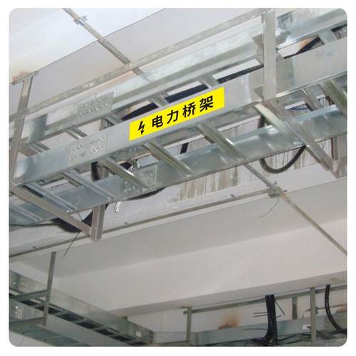 电力强电弱电高压低压消防安全桥架标识贴标语挂墙贴反光自带背胶室外可定制免费设计告示警示提示标示标志牌 - 图2