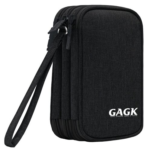 gagk银行卡包u盾收纳盒优盘优盾收纳包企业财务银行网银税务ukey整理袋k宝密码器收纳包小大容量便携手拿包 - 图0