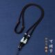 Hotan jade gourd pendant lanyard Jade Buddha lanyard hand-woven necklace rope jade pendant jade pendant men and women retractable