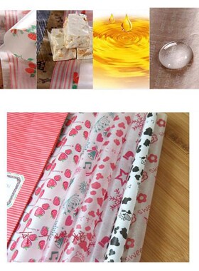 50pcs/Lot Wax Paper Food Grade Grease Paper Food Wrappers Wr