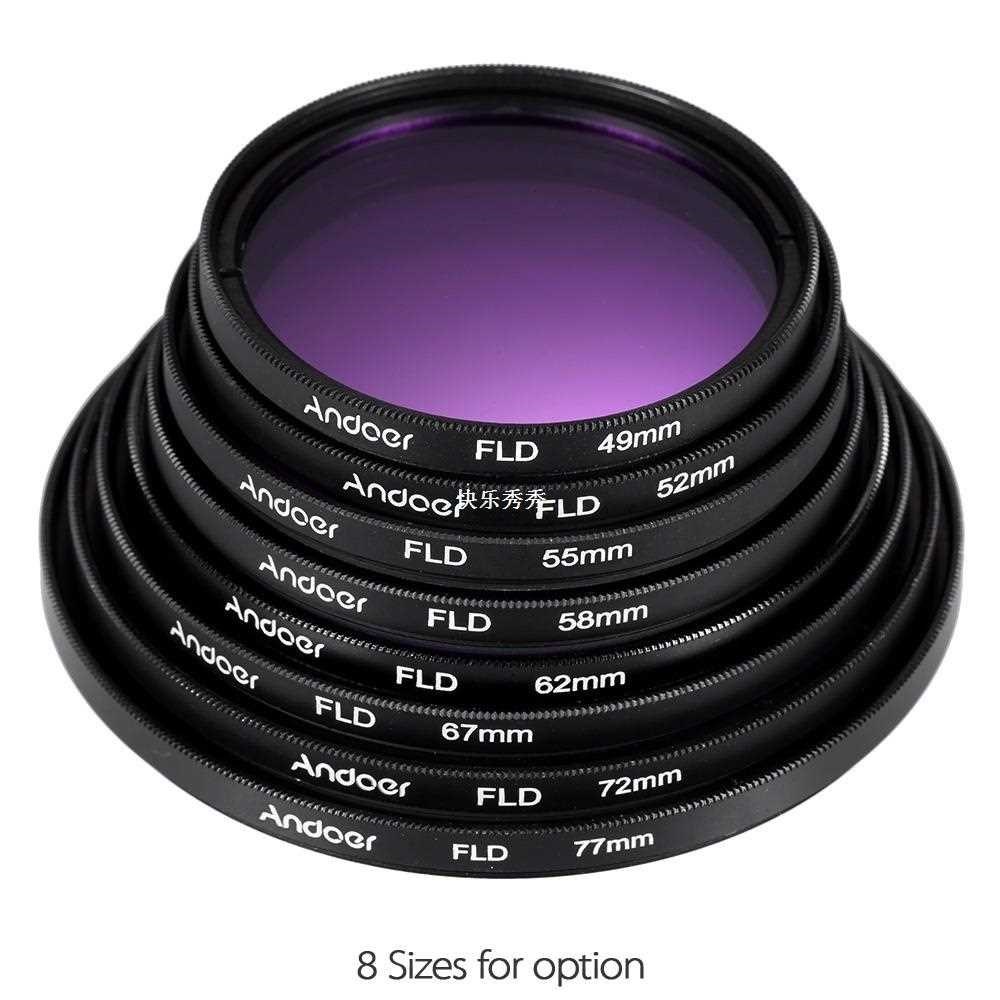 58mm Lens Filter Kit UV+CPL+FLD+ND(ND2 ND4 ND8) with - 图2