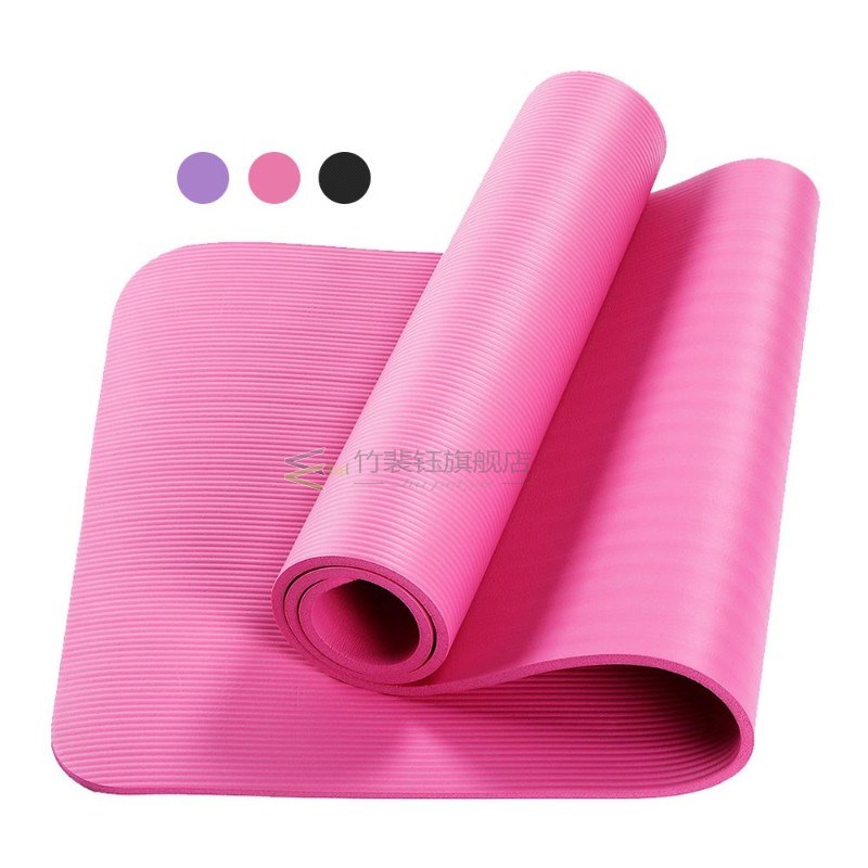 183x61cm Fitness Yoga Mat 10/15/20mm thickness thicken Non-s - 图0