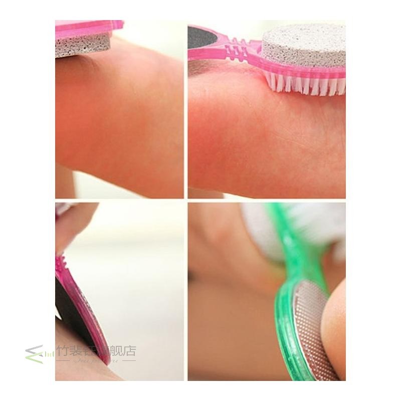 4 In 1 ABS Hand Foot File Pedicure Tool Foot Nail Buffer Bru - 图3