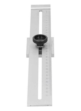 Hole Scribing Ruler 0 300mm Woodworking Scribe Crossed Out T