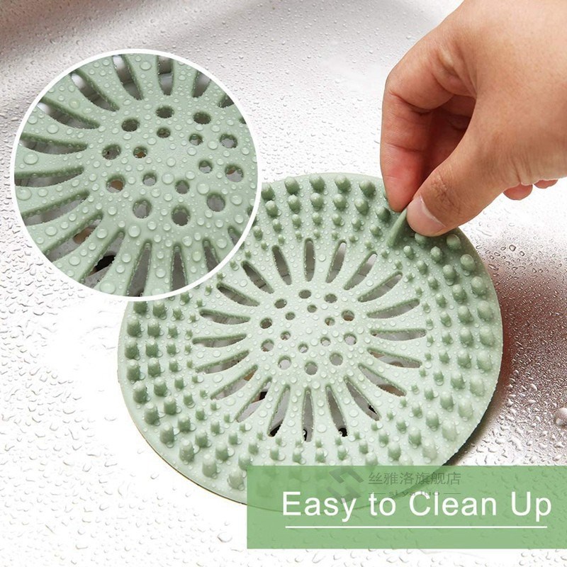 Hair Extensions Durable Hair Plug Shower Drain Cover Easy to - 图2