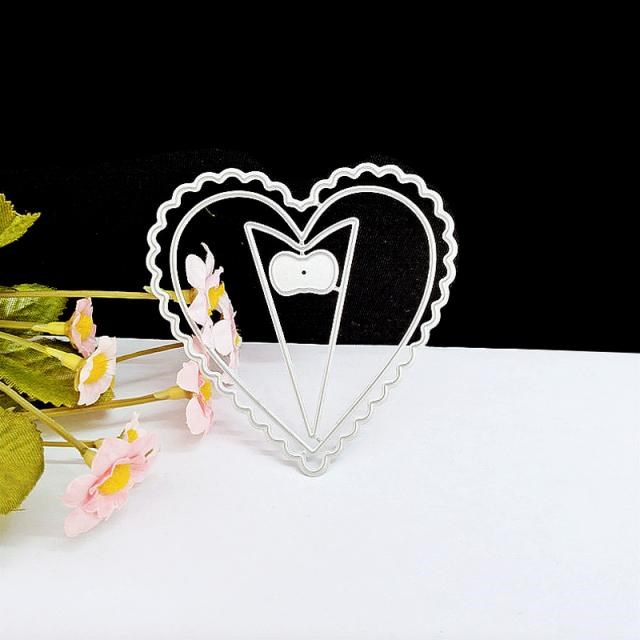 2020 new Love Metal Cutting Dies Scrapbooking Card Making Al - 图1