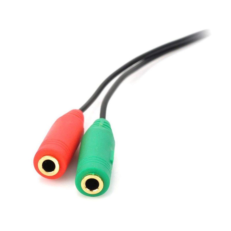 3.5mm Headset Adapter Splitter Y Audio 2  to 1  for Laptop P - 图2