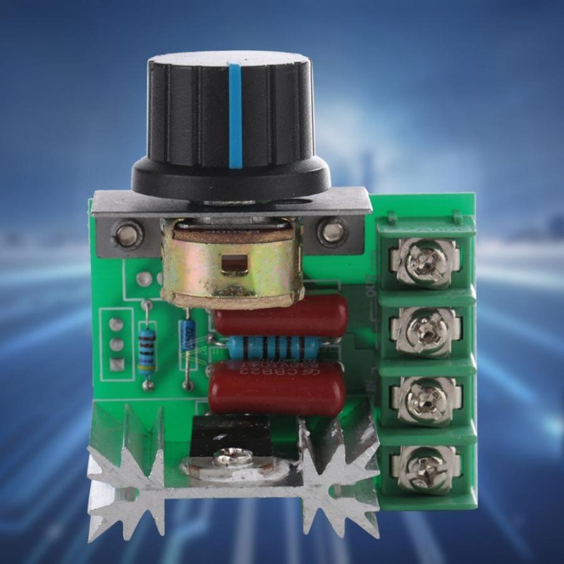 *Power Controller AC 220V 2000W Thyristor Motor Speed Contro - 图2