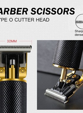 Men's Hair Trimmer Clipper Professional Baldheaded Cutter Be