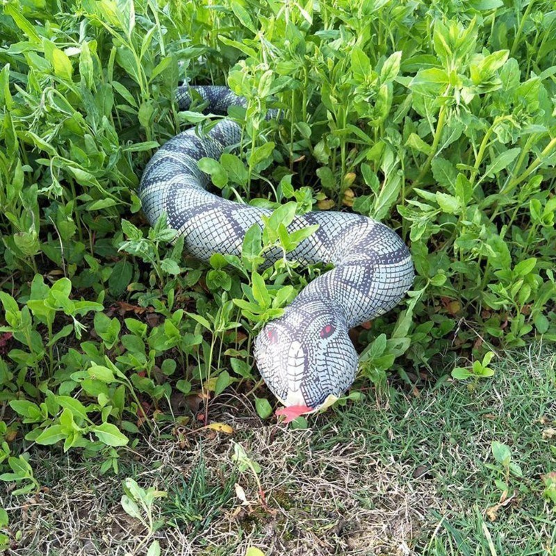 1.2M Inflatable Snake Toy Halloween Decoration Prop Craft Su - 图2