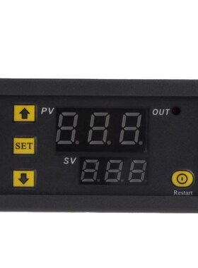 220V 20A Temperature Controller Relay Dual Digital LED Displ