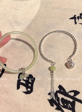 新中式复古国潮铃铛手镯汉服配饰