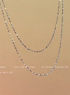 双层叠带素圈百搭冷淡风配饰品