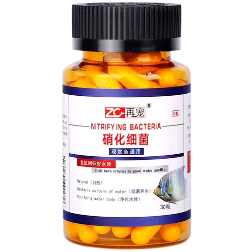 硝化细菌鱼缸用专用胶囊净水剂颗粒活菌干粉水质稳定净化水族鱼用