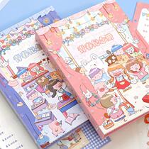 Classmates Record Elementary School Students Sixth Grade Junior High School Ins Wind Girls Cute Graduation Handbook Day Series Loose-leaf Newsletter