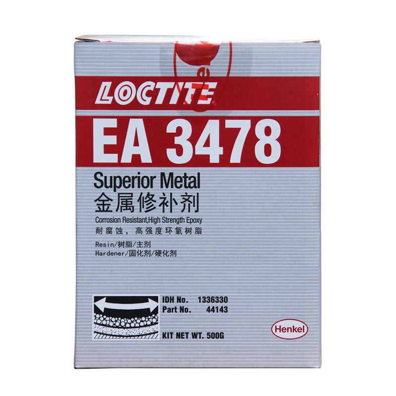 Loctite 汉高乐泰3478 超金属修补剂双组分含硅铁环氧树脂 耐腐蚀 - 图1