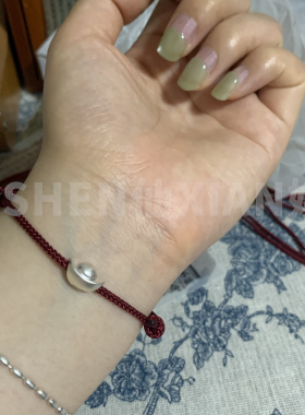 足银999元宝红绳百搭叠戴纯银