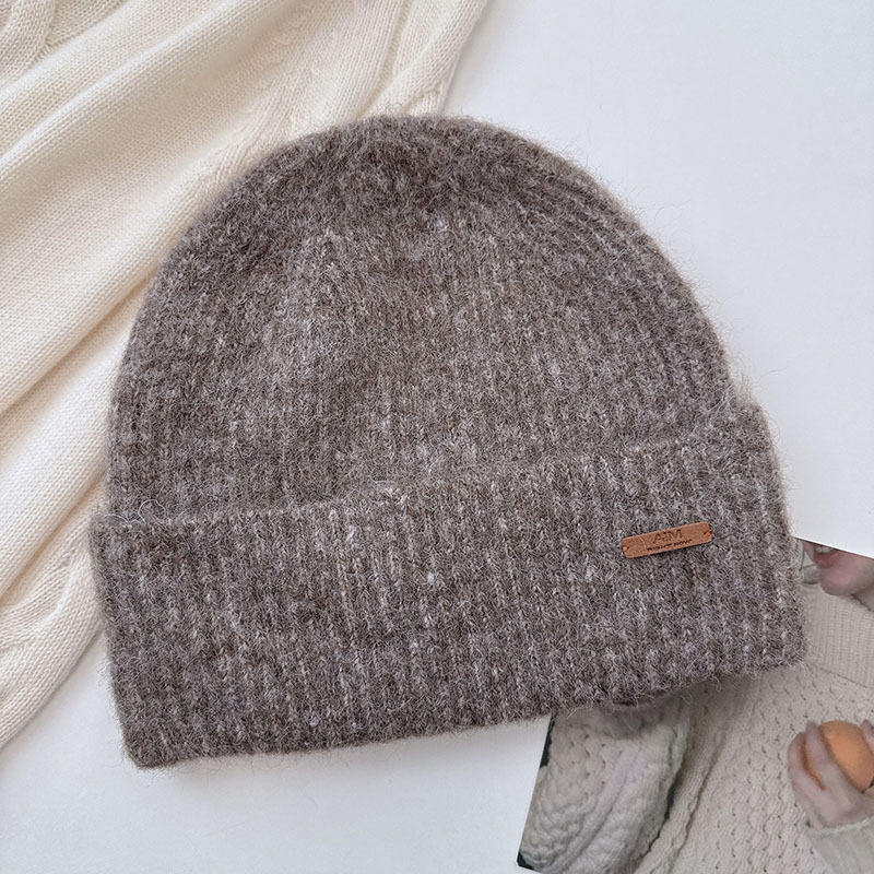 原创针织帽大头围帽子女秋冬季毛线帽雪地保暖登山加厚显脸小冷帽,淘宝优惠券,粉丝福利购,淘宝优惠卷