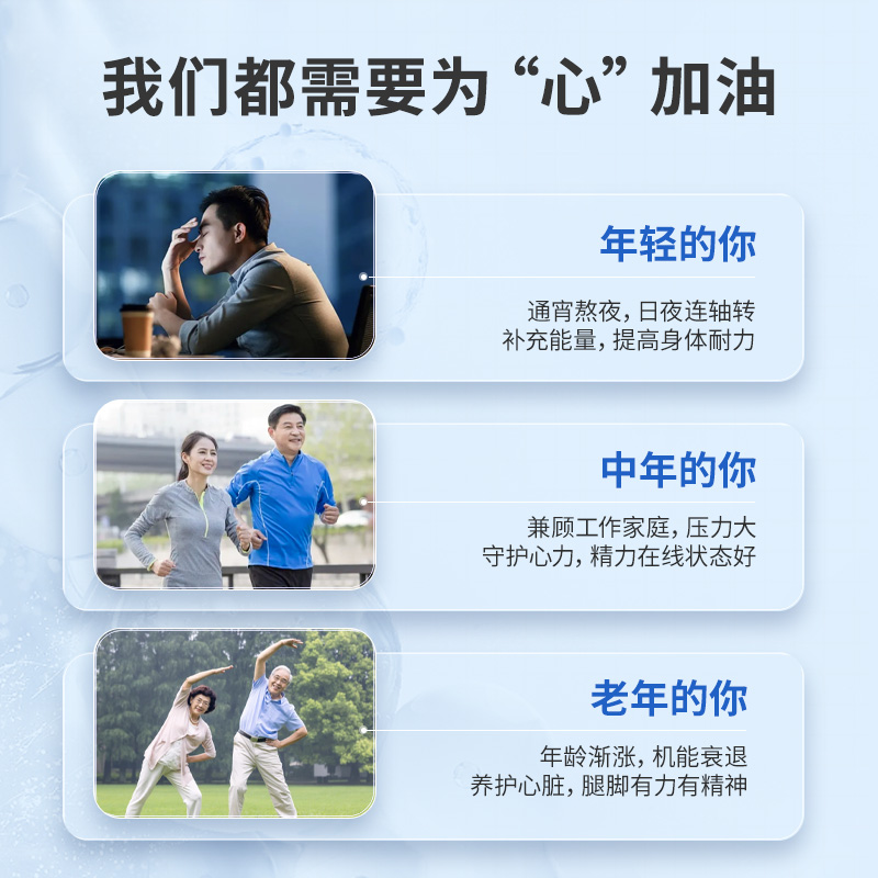 【旗舰店】普丽普莱辅酶Q10软胶囊美国进口官方中老年护心保健品