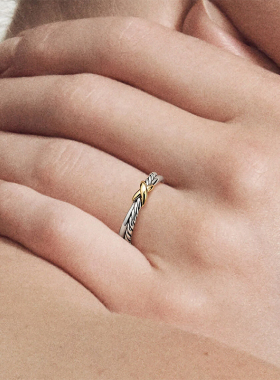 极速DY Ring For Women  High Quality SHtation Cable Collectio