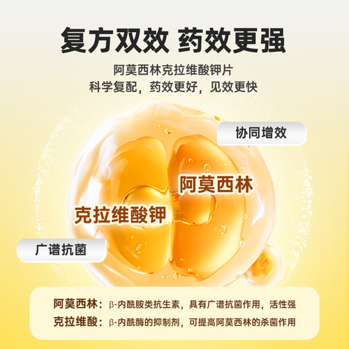 爪爪博士阿莫西林克拉维酸钾猫咪狗打喷嚏咳嗽感冒猫口炎泌尿感染 - 图3
