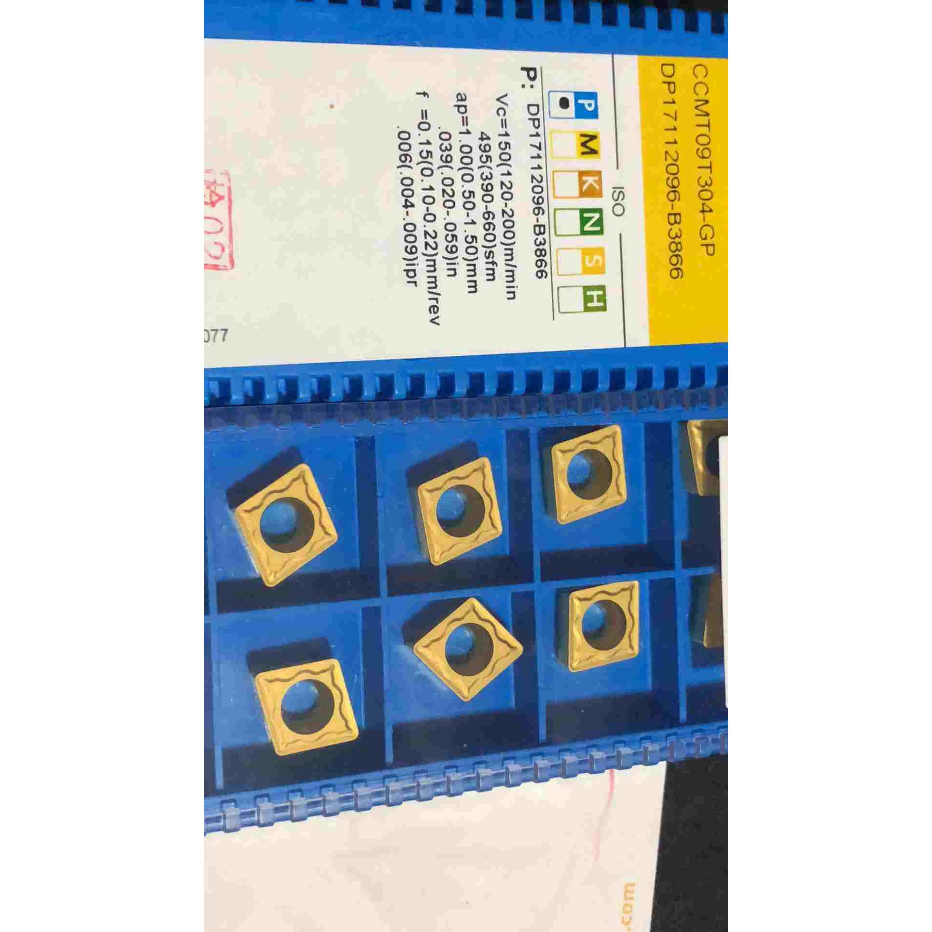 厦门 正品 数控刀片 CCMT09T304-GP GP1125 CCMT09T308  GP1125 - 图1