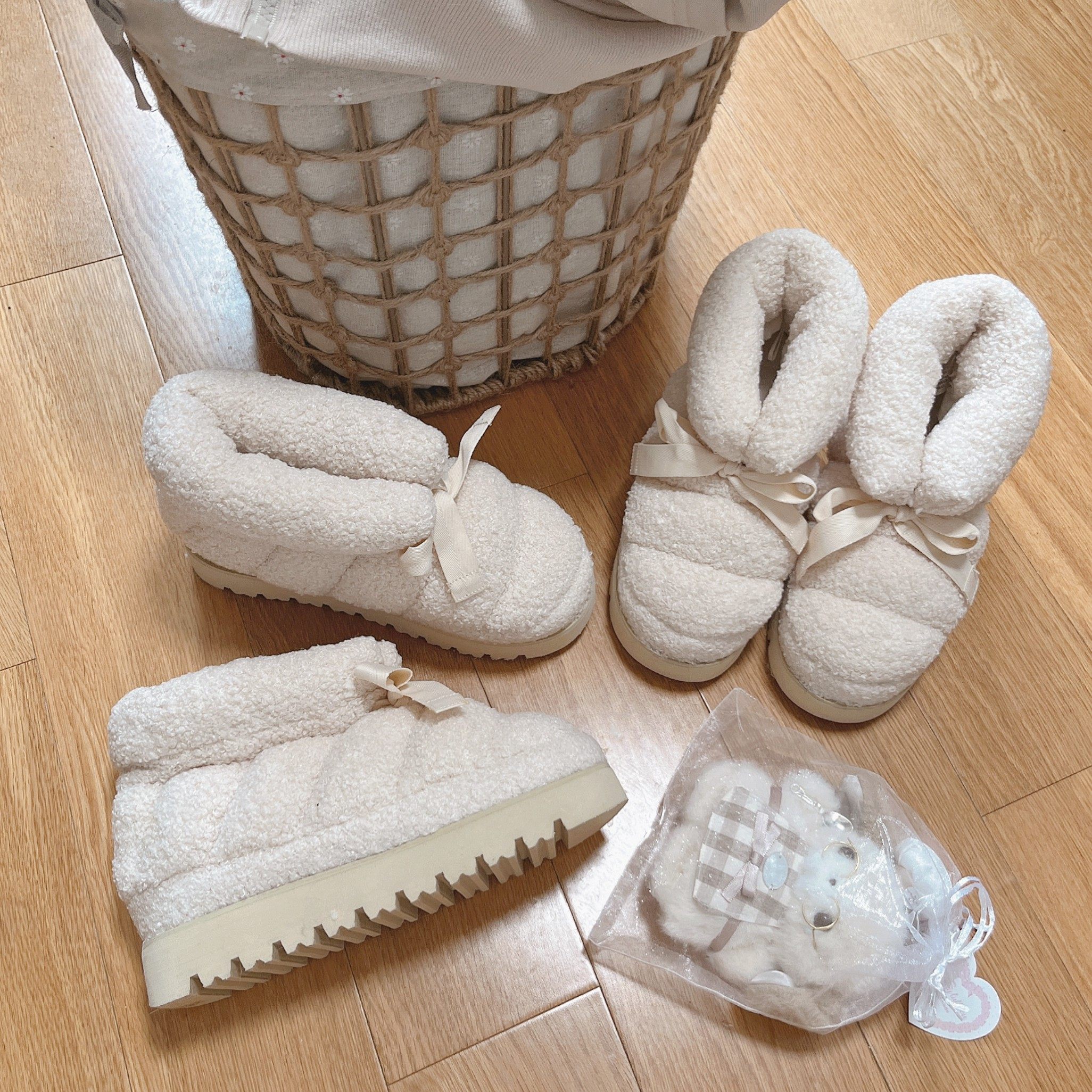 外穿原创吐司面包保暖棉鞋厚底雪地靴冬季蝴蝶结可爱男女情侣款,淘宝优惠券,粉丝福利购,淘宝优惠卷