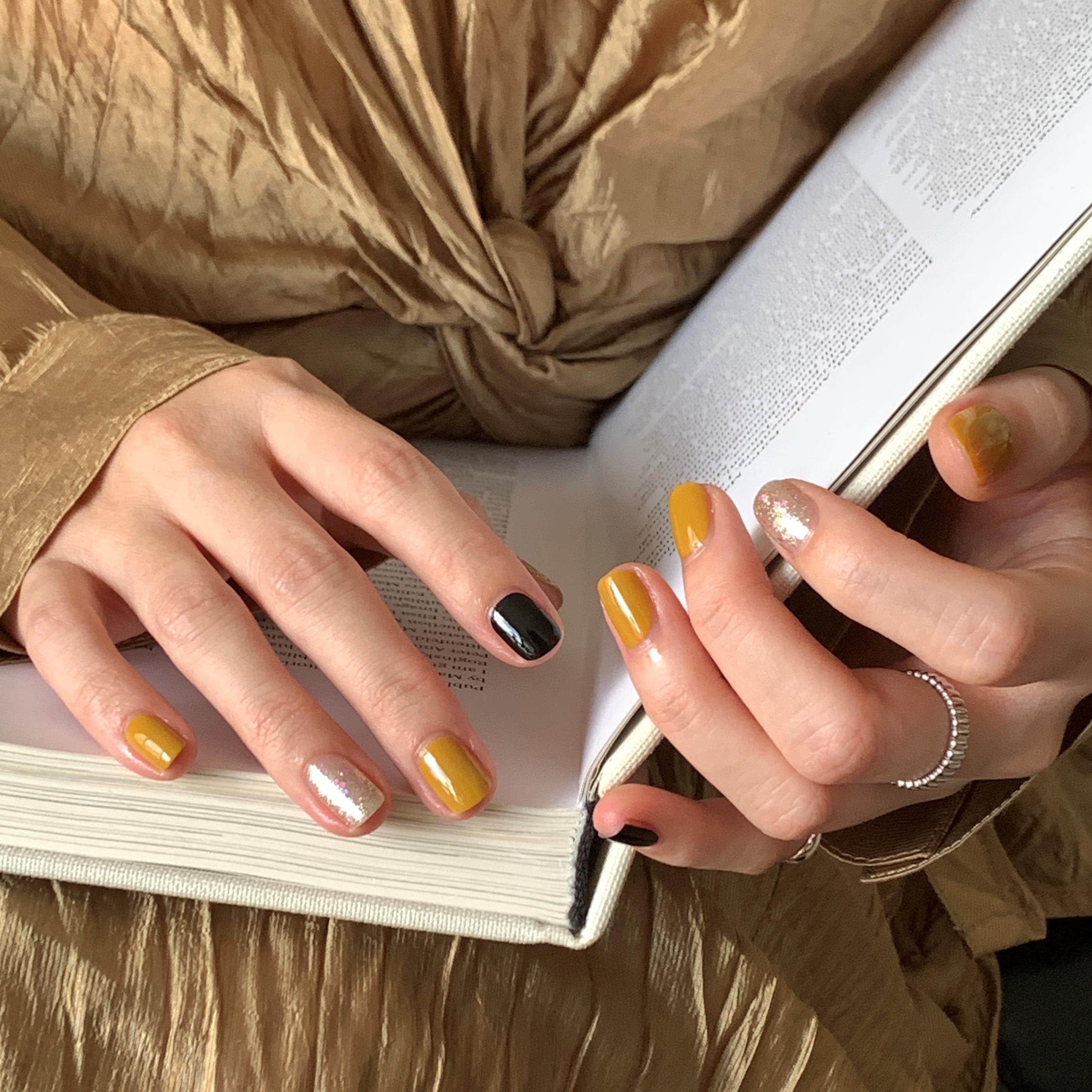 2025秋冬显白芥末黄！Twomoons水性指甲油免烤味道小 S470 姜黄色,淘宝优惠券,粉丝福利购,淘宝优惠卷