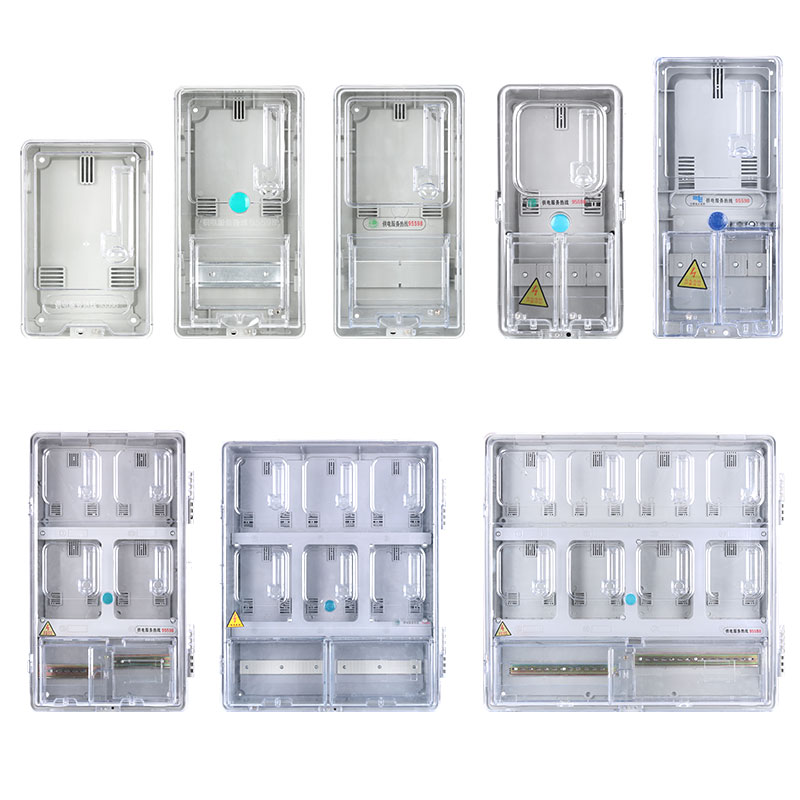 户外透明单相电表箱家用水防8料预付费插卡三相电表箱14977子1塑2 - 图3