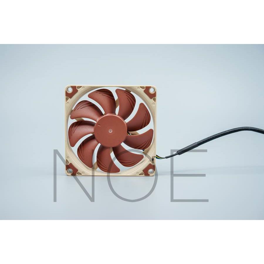 诺易 Noctua/猫头鹰 NF-A9x14 PWM chromax 9cm静音散热超薄风扇 - 图0