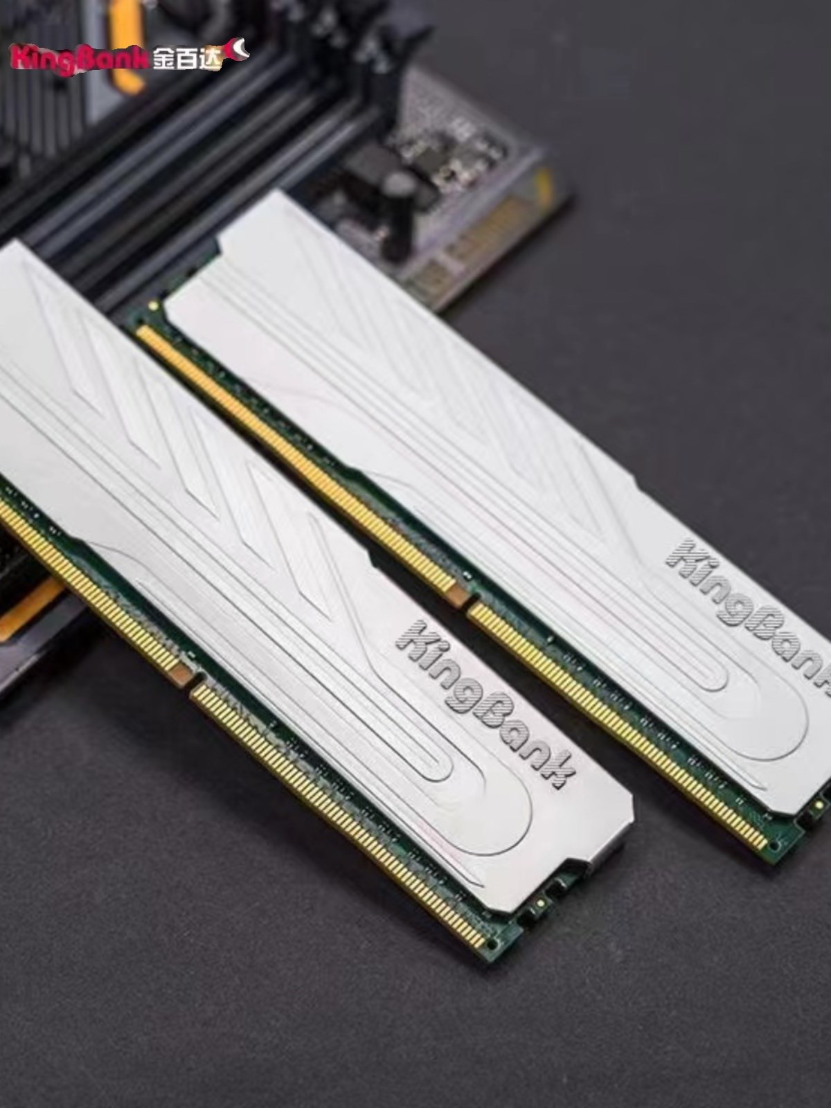 金百达64G(32G×2)DDR4 3600MHz台式机内存银爵海力士原装CJ - 图0