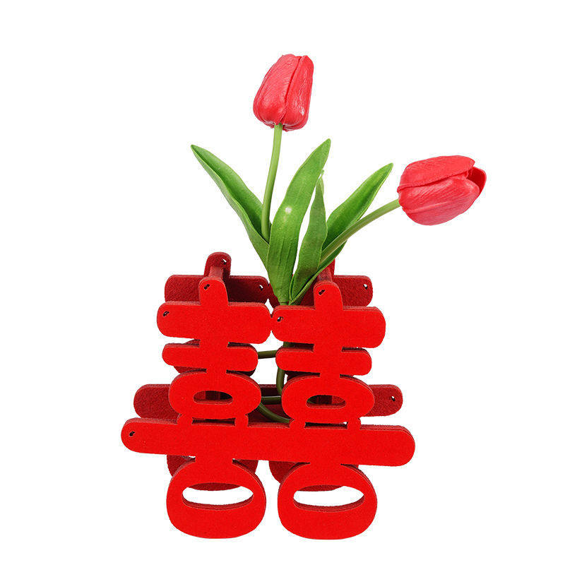 立体双喜花瓶摆件婚礼结婚订婚陶瓷双囍婚房布置拍照出片氛围感,淘宝优惠券,粉丝福利购,淘宝优惠卷