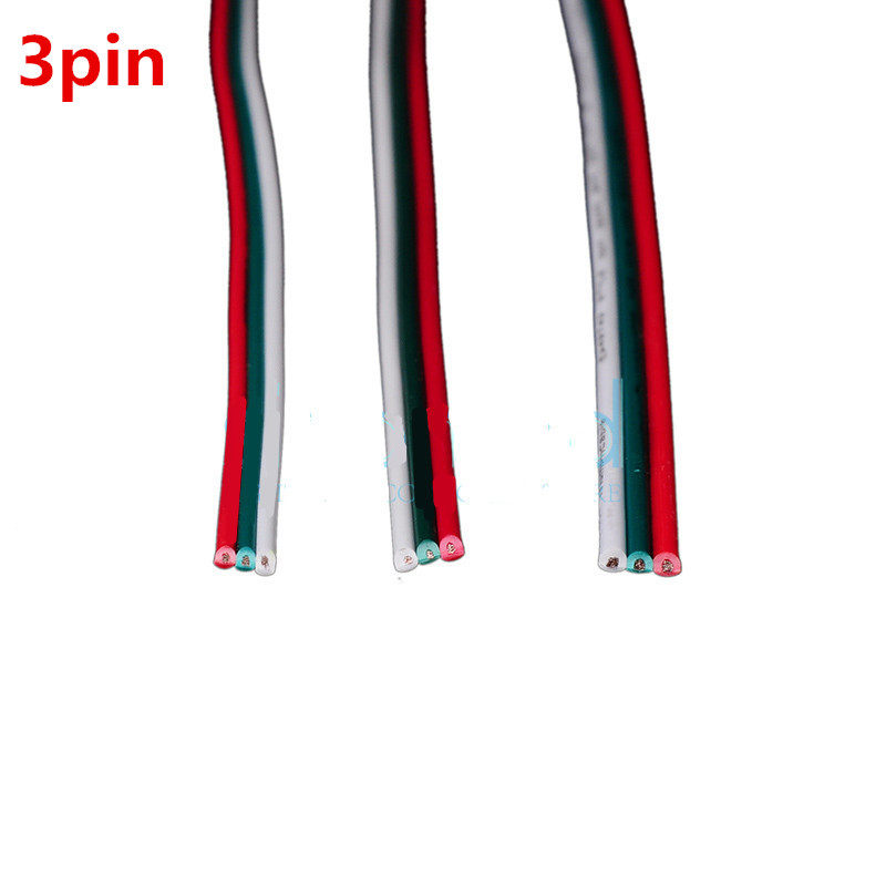 低压LED灯带延长线 2P/3P/4P/5P/6P并线 RGB幻彩灯条接头连接,淘宝优惠券,粉丝福利购,淘宝优惠卷