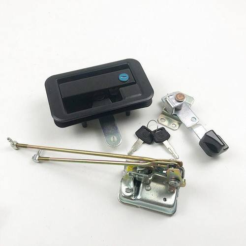 挖掘机配件 三一SY75/135/21/235-9驾驶室车门锁总成锁块内外拉手 - 图3