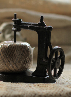 速发花时间《光环花铸铁麻绳架装饰摆铁复古杂货》园庭院铸件线