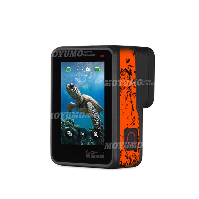 适用GoPro Hero7BLACK黑狗运动相机贴纸贴画彩贴装饰拉花保护贴膜 - 图0