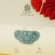 The new lotus breeze in the palace presents a natural ice jade pendant