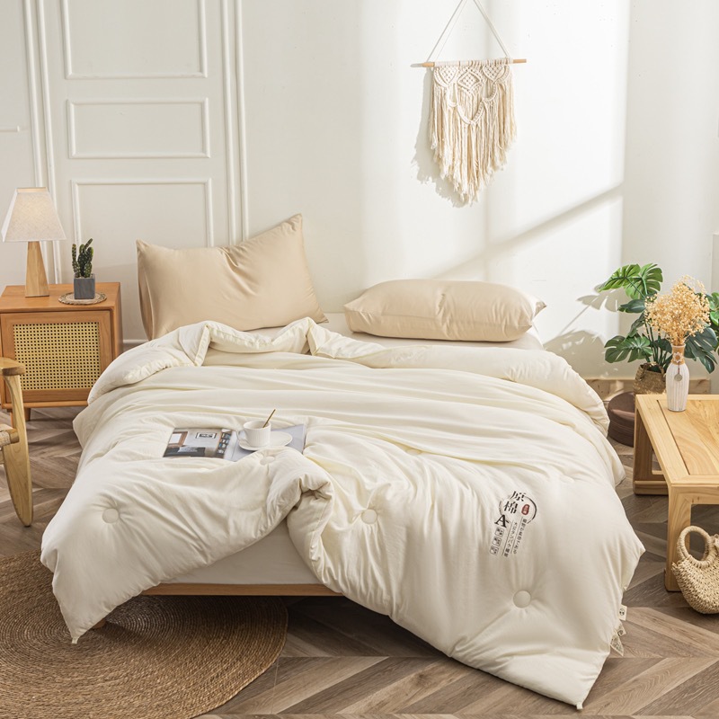 竹林姑娘大豆被婴儿级A类原棉大豆被子冬季加厚保暖冬被春秋被芯 - 图2