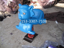 Outdoor Rocking Horse Outdoor Park Pleasure Facilities Double Stilts Stilts Teeteething Teething Nursery School District Children