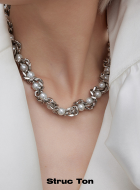 Structon蛇形轻奢复古项链