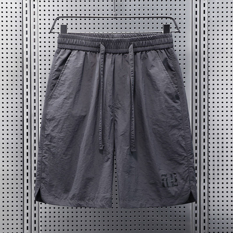 外贸男裤夏季薄款休闲裤男士舒适五分短裤时尚潮牌凉感冰丝直筒裤,淘宝优惠券,粉丝福利购,淘宝优惠卷