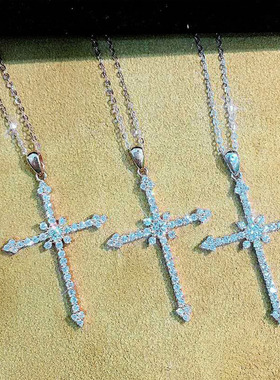 Korean Cross Necklace Fashionable Geometric Clavicle Chain
