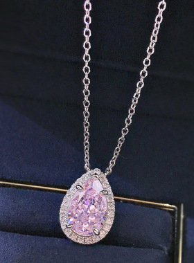 Jewelry Exquisite Water Drop Pear-shaped Necklace