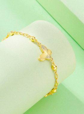 日系cherry kitty色流苏蝴蝶手链女在逃公主显白气质手链女简约