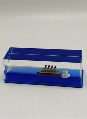 不翻船漂流瓶桌面小摆件玩具