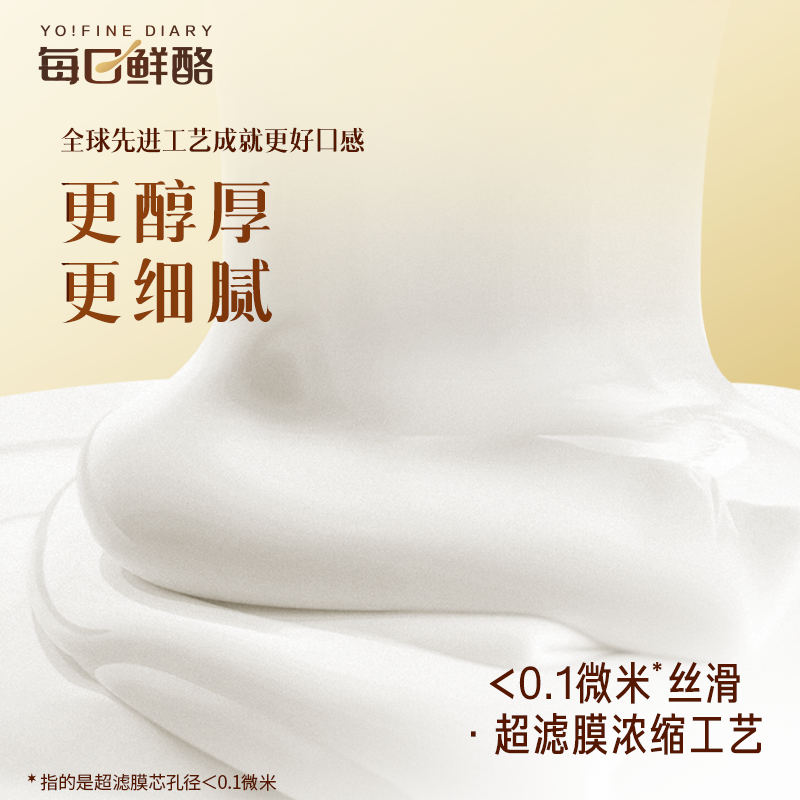 每日鲜酪希腊酸奶原味发酵低温营养早餐酸奶