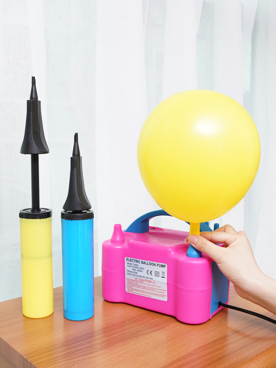 气球手动便携式手推式电动充气机双孔充气泵吹气球打气筒气球充气,淘宝优惠券,粉丝福利购,淘宝优惠卷