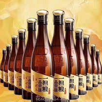 Superior Beijing Shouldgrain Dippot Head Wine One Load Of Grain Lucky Wine Gold Standard Gold Mark Gold Cover 42 Degrees Thick Aroma Type White Wine Whole Box 12