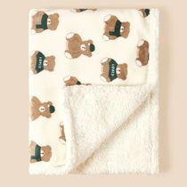 Autumn Winter Newborn Blanket for Baby Cartoon Swaddling Thi