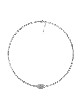 HUMIDCAVE925纯银简约中性项链